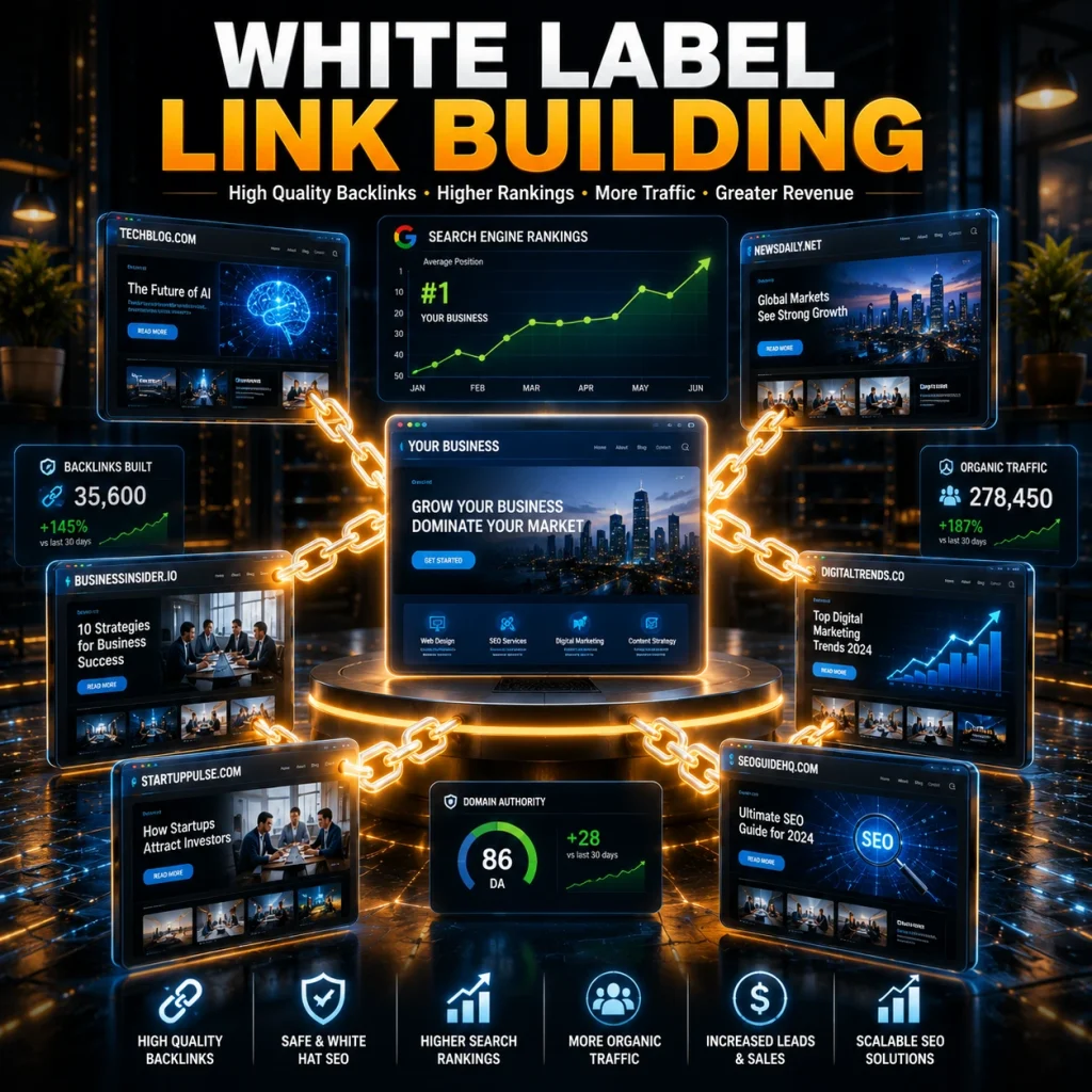 White Label Link Building Services for Agencies and Businesses